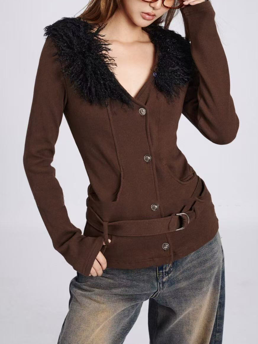 Nostalgic fringed casual top Nostalgic fringed casual top