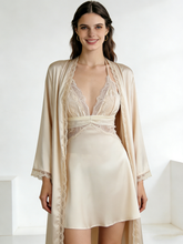 Silk pajama set (Including chest pad)