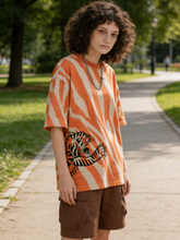 Creative印花 loose T-shirt