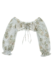 Chiffon Printed Casual Suit