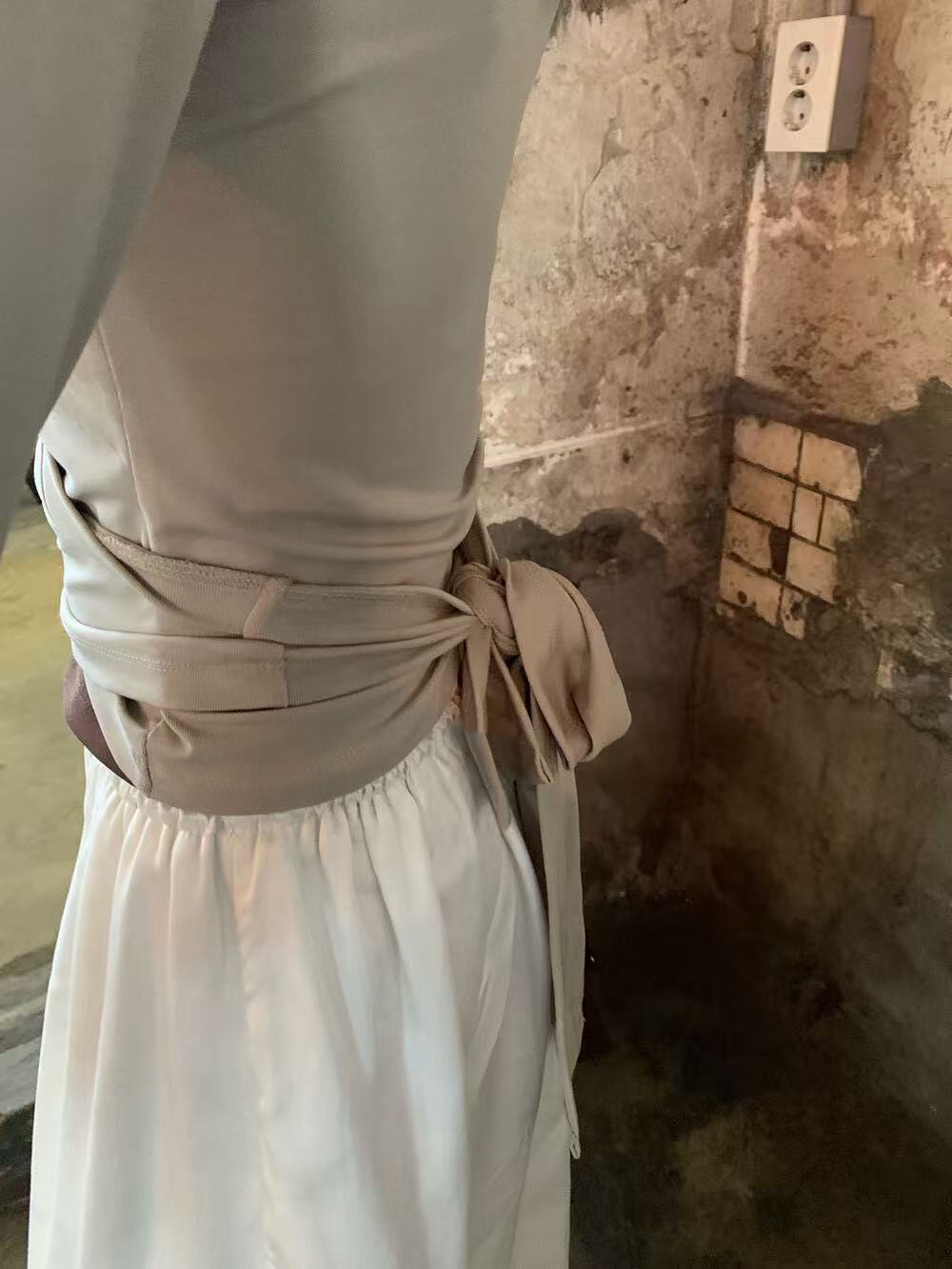 Retro color-blocking long sleeves with LACES Retro color-blocking long sleeves with LACES