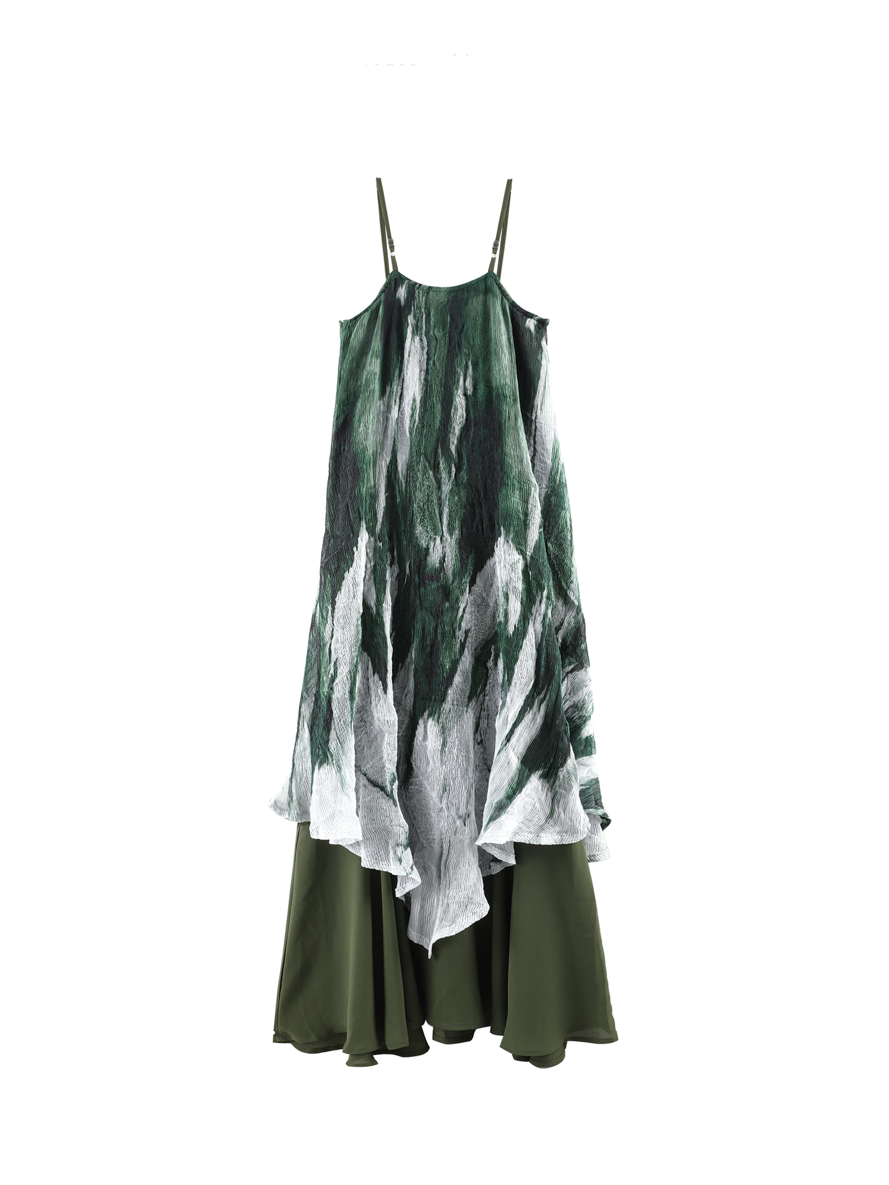 French green printed halter dress French green printed halter dress