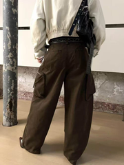 Ladies' straight-leg casual work pants