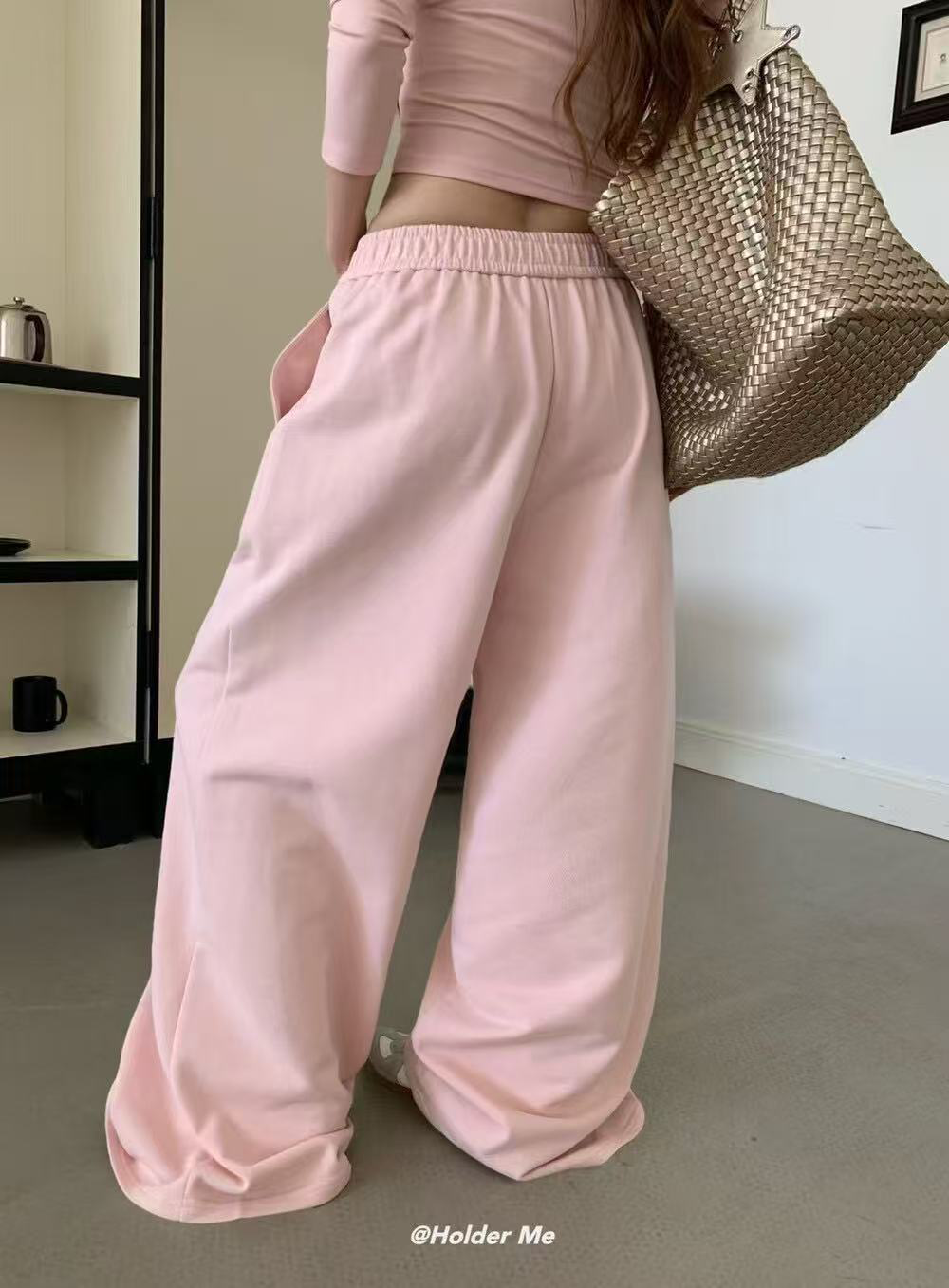 Pure cotton casual pants for women