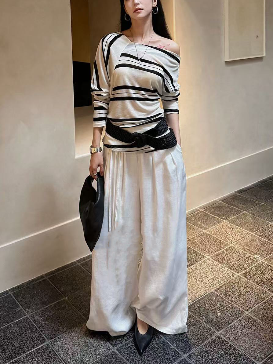 A striped personalized top for women