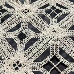 A short skirt with leather lace for women