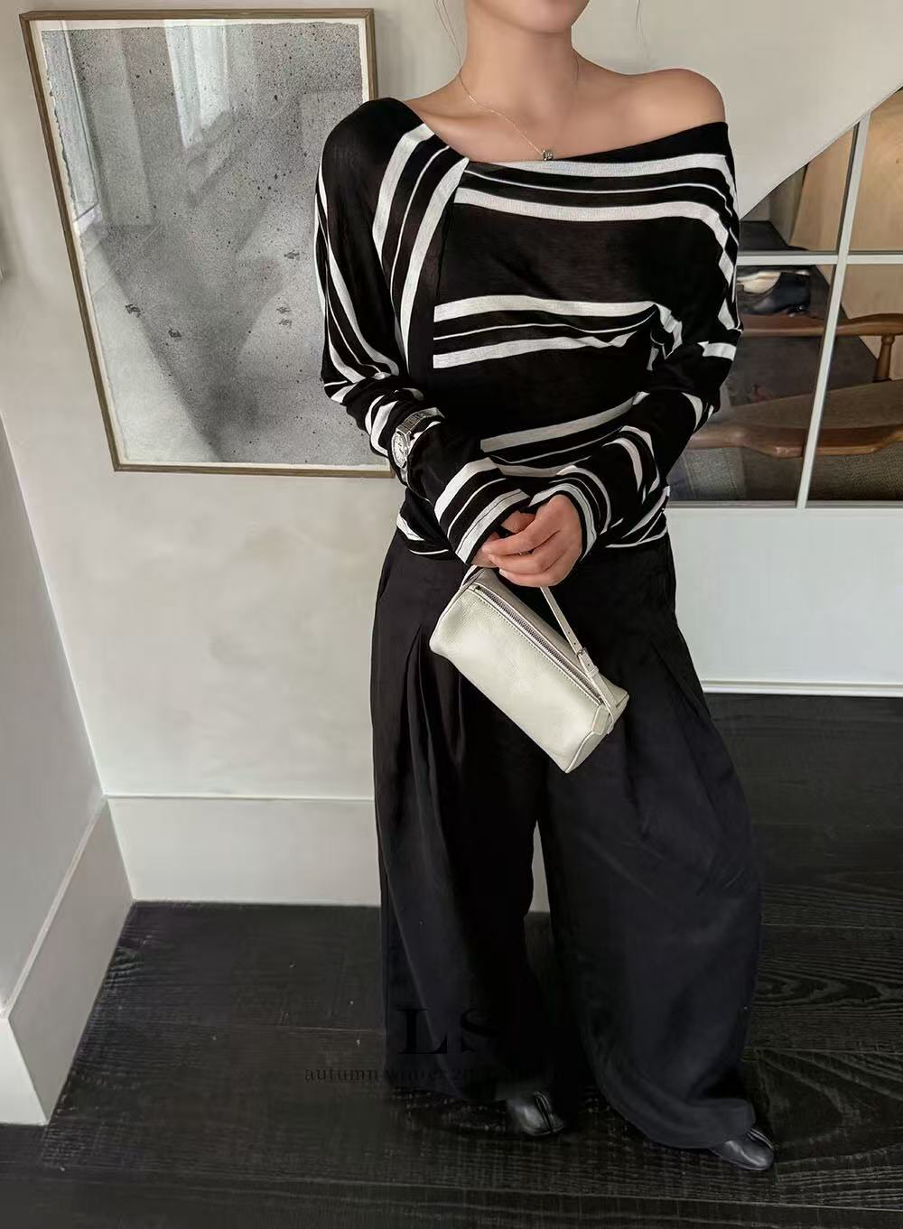 A striped personalized top for women