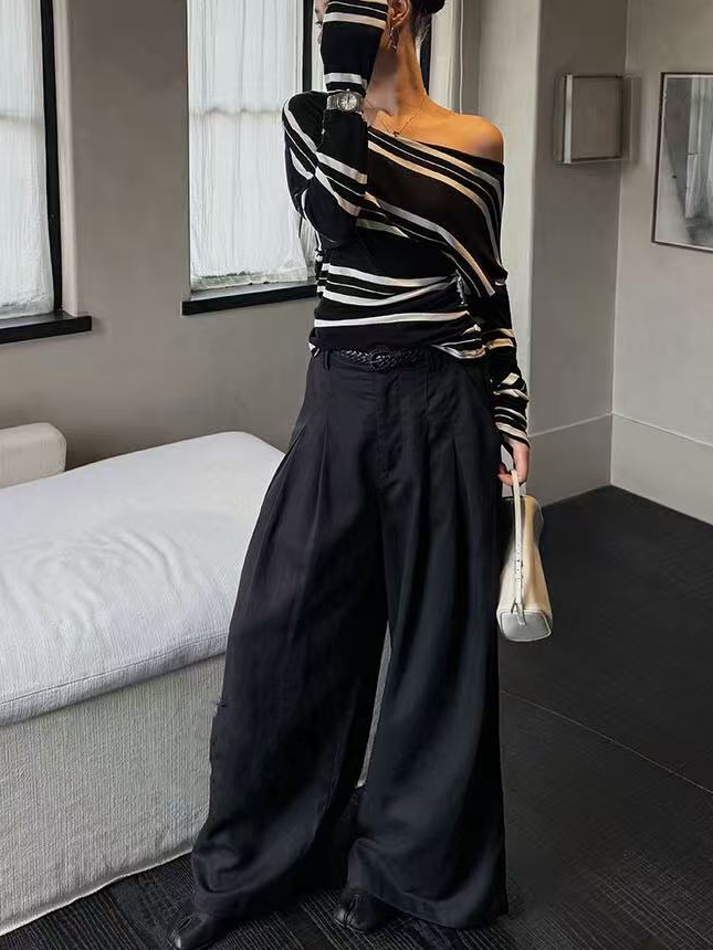 A striped personalized top for women