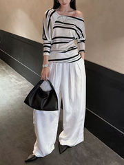 A striped personalized top for women